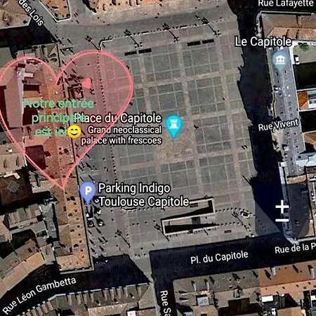 L'arcade : Duplex Sur La Place Du Capitole